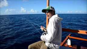 Bluewater Fly Fishing for Bonita and Skipjack on Christmas Island